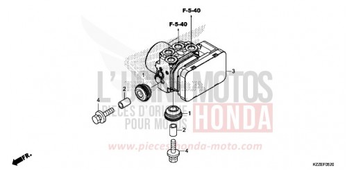 MODULATEUR ABS CRF250RLAH de 2017